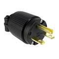 Q-720 - PWR ENT PLUG NEMA6-15 STR SCREW