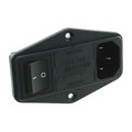 10C2 - PWR ENT MOD RCPT IEC320-C14 PNL