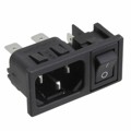 BZM27/Z0000/53B - PWR ENT MOD RCPT IEC320-C14 PNL