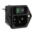 DC11.0031.001 - PWR ENT MOD RCPT IEC320-C14 PNL