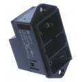 DD11.0121.1111 - PWR ENT MOD RCPT IEC320-C14 PNL