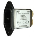 6609015-5 - PWR ENT RCPT IEC320-C14 PANEL QC