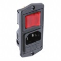 BVA01/Z0000/11 - PWR ENT MOD RCPT IEC320-C14 PNL