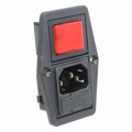 BVB01/Z0000/11 - PWR ENT MOD RCPT IEC320-C14 PNL