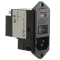 6609102-2 - PWR ENT MOD RCPT IEC320-C14 PNL