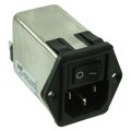 6609113-9 - PWR ENT MOD RCPT IEC320-C14 PNL