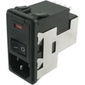 PS0SXSS3A - PWR ENT MOD RCPT IEC320-C14 PNL