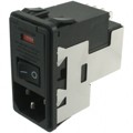 PS0SXDS3A - PWR ENT MOD RCPT IEC320-C14 PNL