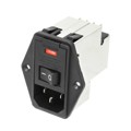 1-6609929-5 - PWR ENT MOD RCPT IEC320-C14 PNL