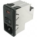 3-6609951-6 - PWR ENT MOD RCPT IEC320-C14 PNL