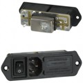 1-6609130-3 - PWR ENT MOD RCPT IEC320-C14 PNL