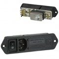 2-6609129-8 - PWR ENT MOD RCPT IEC320-C14 PNL