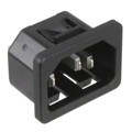 6100.4130 - PWR ENT RCPT IEC320-C14 PNL SLDR