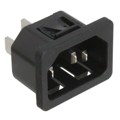 6100.4320 - PWR ENT RCPT IEC320-C14 PANEL QC