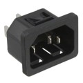 6100.4325 - PWR ENT RCPT IEC320-C14 PANEL QC