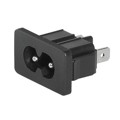 4300.0105 - 2570 IEC APPLIANCE INLET C8, QUI