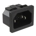 4300.0704 - PWR ENT RCPT IEC320-C14 PNL SLDR