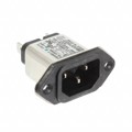 6609987-7 - PWR ENT RCPT IEC320-C14 PANEL QC