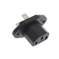 6182.0007 - PWR ENT RCPT IEC320-2-2F PNL QC