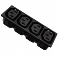 0909.0021 - PWR ENT RCPT IEC320-2-2F PANEL