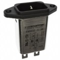 FN9233-3-06 - PWR ENT RCPT IEC320-C14 PANEL QC