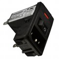 PS0S0S000 - PWR ENT MOD RCPT IEC320-C14 PNL