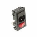 BZV01/Z0000/02 - PWR ENT MOD RCPT IEC320-C14 PNL