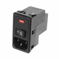 PS0SXDS30 - PWR ENT MOD RCPT IEC320-C14 PNL