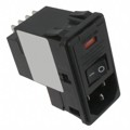 PS0SSSS60 - PWR ENT MOD RCPT IEC320-C14 PNL