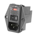 5-6609929-0 - PWR ENT MOD RCPT IEC320-C14 PNL