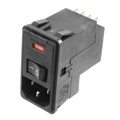 PS0SXSSX0 - PWR ENT MOD RCPT IEC320-C14 PNL