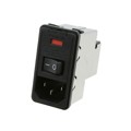 5-6609107-8 - PWR ENT MOD RCPT IEC320-C14 PNL