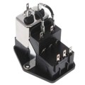 FN378-2-21 - PWR ENT MOD RCPT IEC320-C14 PNL