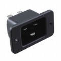 6163.0005 - PWR ENT RCPT IEC320-C20 PANEL QC