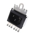 GRF2.0315.11 - PWR ENT RCPT IEC320-C14 PANEL QC