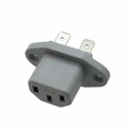 6182.0008 - PWR ENT RCPT IEC320-2-2F PNL QC
