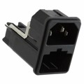 4303.0002 - PWR ENT MOD RCPT IEC320-C14 PNL