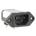 1-6609006-5 - PWR ENT RCPT IEC320-C14 PNL SLDR