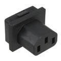 4788.5000 - PWR ENT RCPT IEC320-2-2F PNL QC
