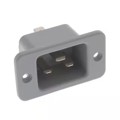 6163.0006 - PWR ENT RCPT IEC320-C20 PANEL QC