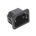 6102.5320 - PWR ENT RCPT IEC320-C18 PANEL QC
