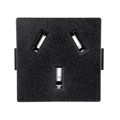 741W-H/02 - SNAP-IN CHINA OUTLET RECEPTACLE,