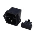 4304.6012 - PWR ENT MOD RCPT IEC320-C14 PNL