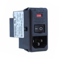 4-6609106-6 - PWR ENT MOD RCPT IEC320-C14 PNL