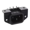 PX0580/PC/7/LC - PWR ENT RCPT IEC320-C14 PNL SLDR
