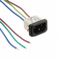 3-6609987-1 - PWR ENT RCPT IEC320-C14 PNL WIRE