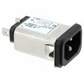 1-6609008-9 - PWR ENT RCPT IEC320-C14 PANEL QC