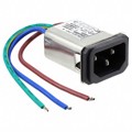 4-6609006-1 - PWR ENT RCPT IEC320-C14 PNL WIRE