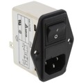 06AB2D - PWR ENT MOD RCPT IEC320-C14 PNL