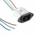 6609014-4 - PWR ENT RCPT IEC320-C14 PNL WIRE